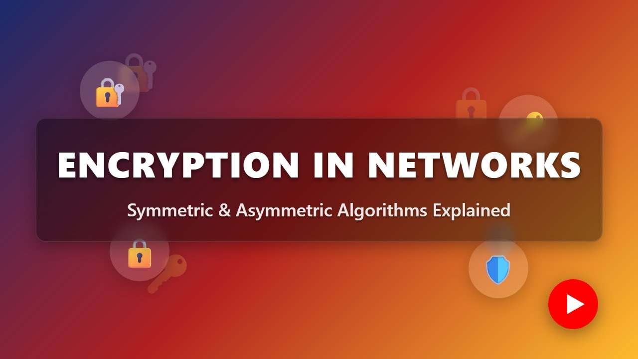 Encryption Demystified: Symmetric vs Asymmetric Algorithms for Secure Networks 🔐
