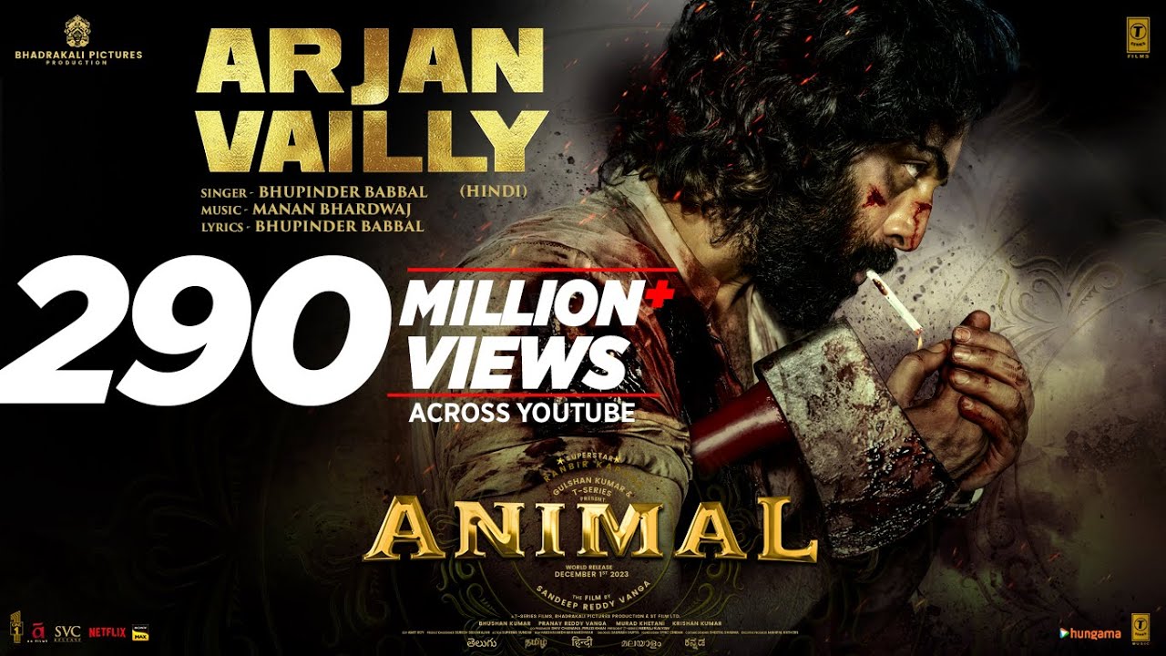 Animal: Arjan Vailly - Intense Song Featuring Ranbir Kapoor and Sandeep Vanga