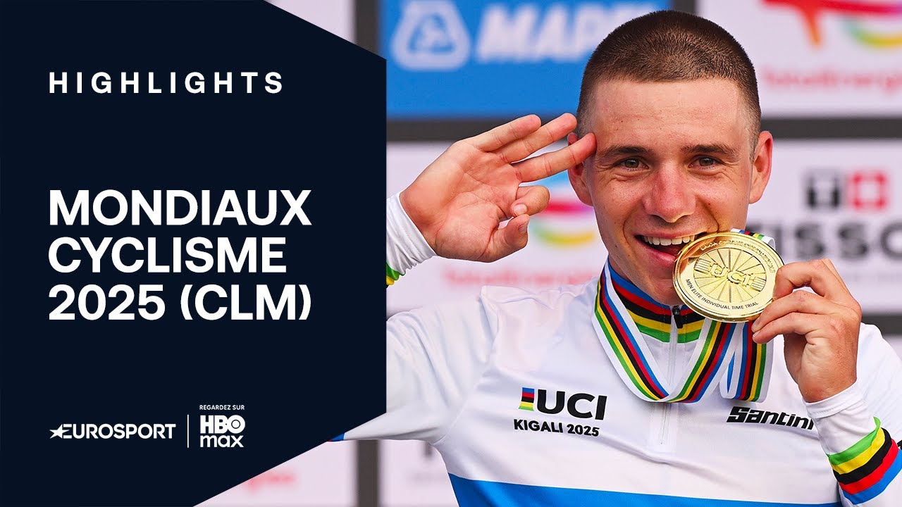 Mondiaux de Cyclisme 2025 : Evenepoel Domine le Contre-la-Montre, Pogacar en Difficulté 🚴‍♂️