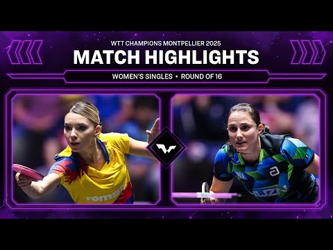 Bernadette Szocs vs Sabine Winter | WS R16 | #WTTMontpellier 2025
