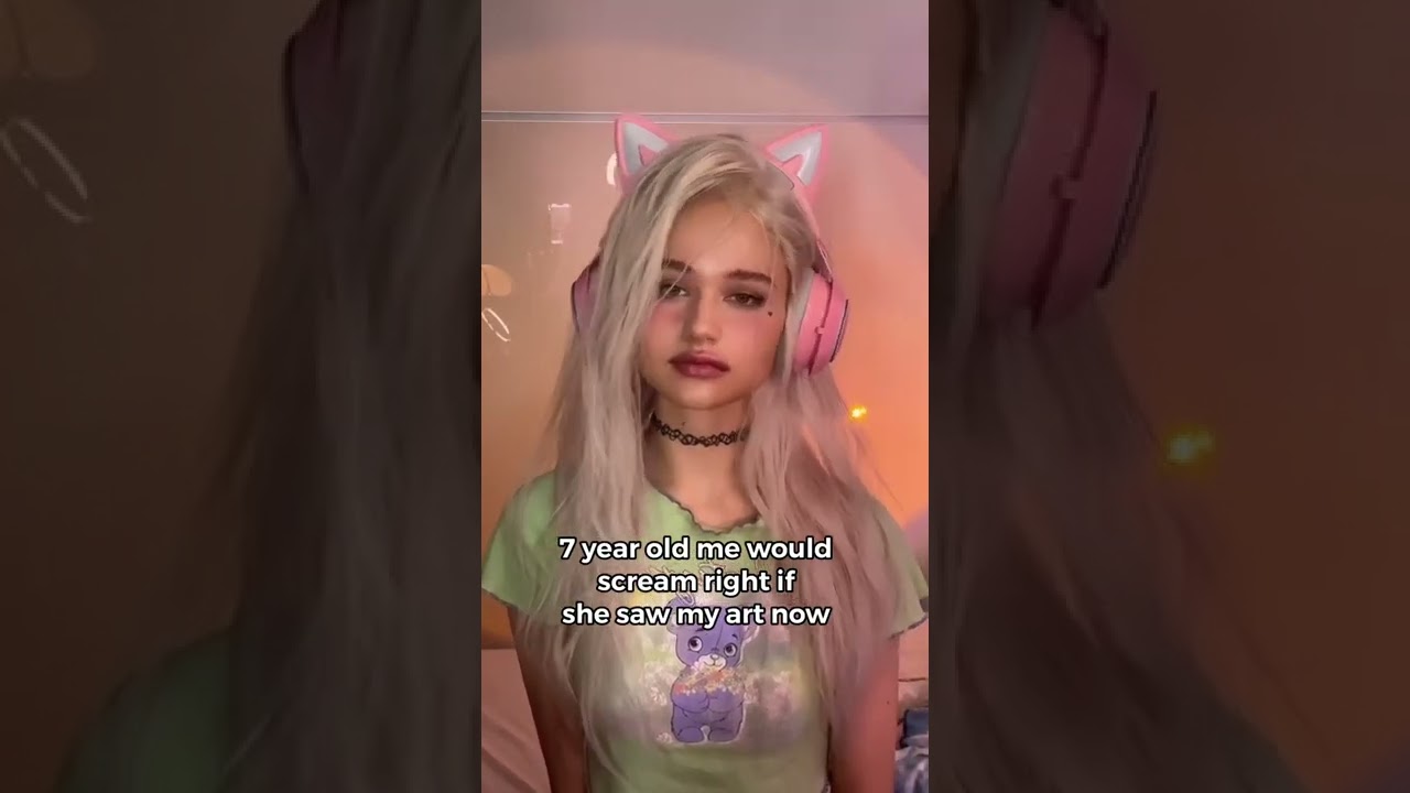 7-Year-Old Me Would Scream at My Art Now 😭