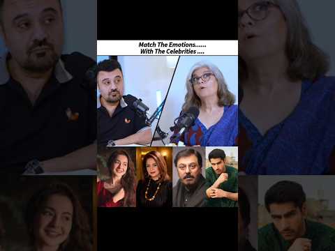 Match The Emotions #marinakhan #ahmedali #interview #podcast #podcastclips #ttendingshorts #viral