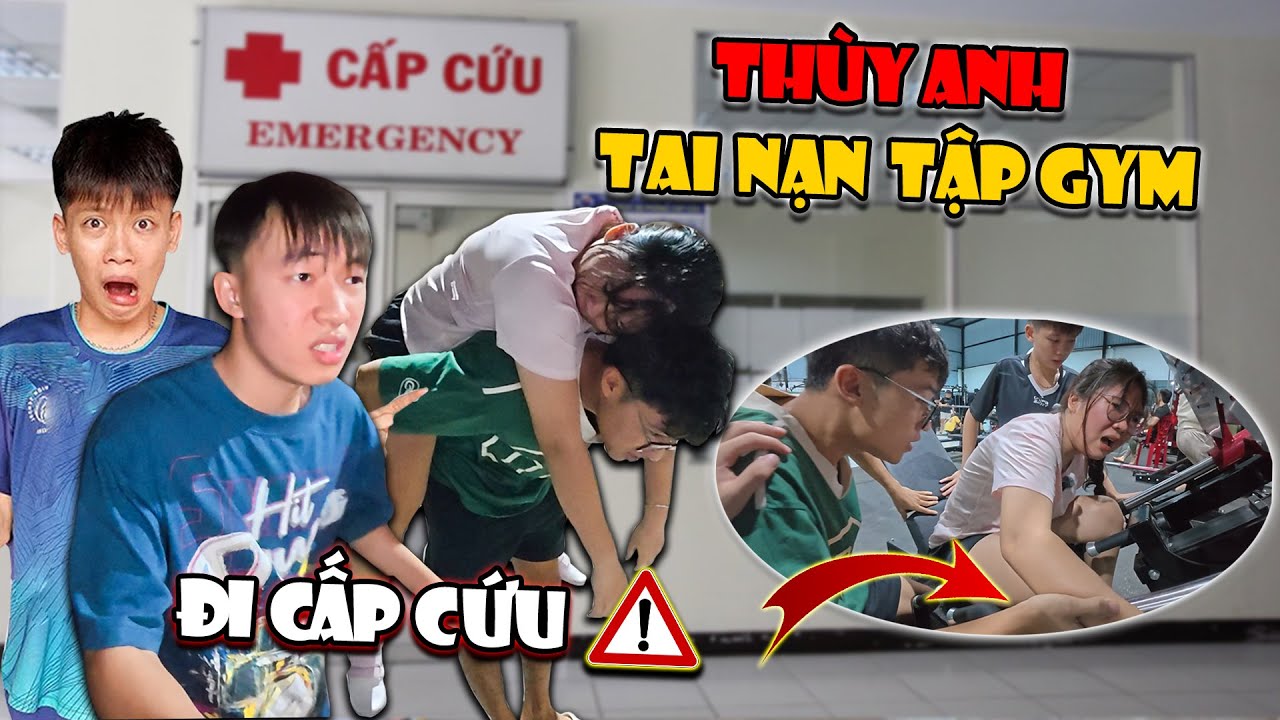 Thùy Anh Gặp Tai Nạn Khi Tập Gym – Cả Team Hốt Hoảng Cứu Giúp 🚑
