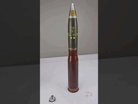 75mm M309A1 Round For M20 Recoilless Rifle WW2Korean US Military Technology #history #military #army