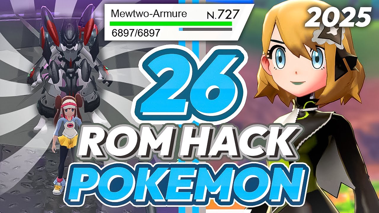 Les 26 MEILLEURES ROMS HACK POKEMON de 2026