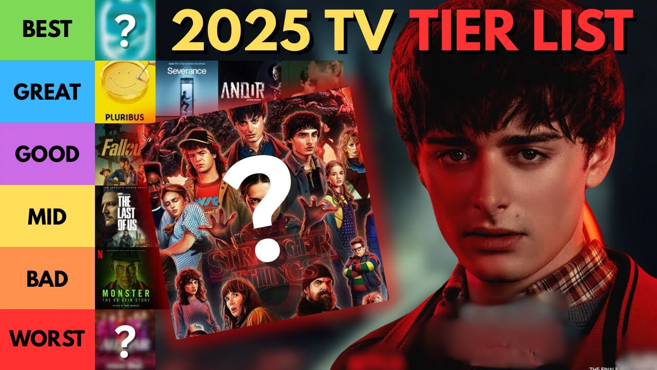 The Best And Worst TV Shows Of 2025 (Tier List)