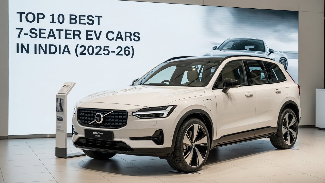 Top 10 Best 7-Seater Electric Cars in India | Upcoming & Luxury EV SUVs 2025 and 2026,