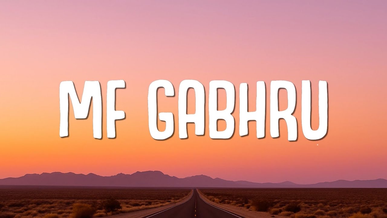 MF Gabru Lyrics by Karan Aujla 🎤 | Latest Hit Song