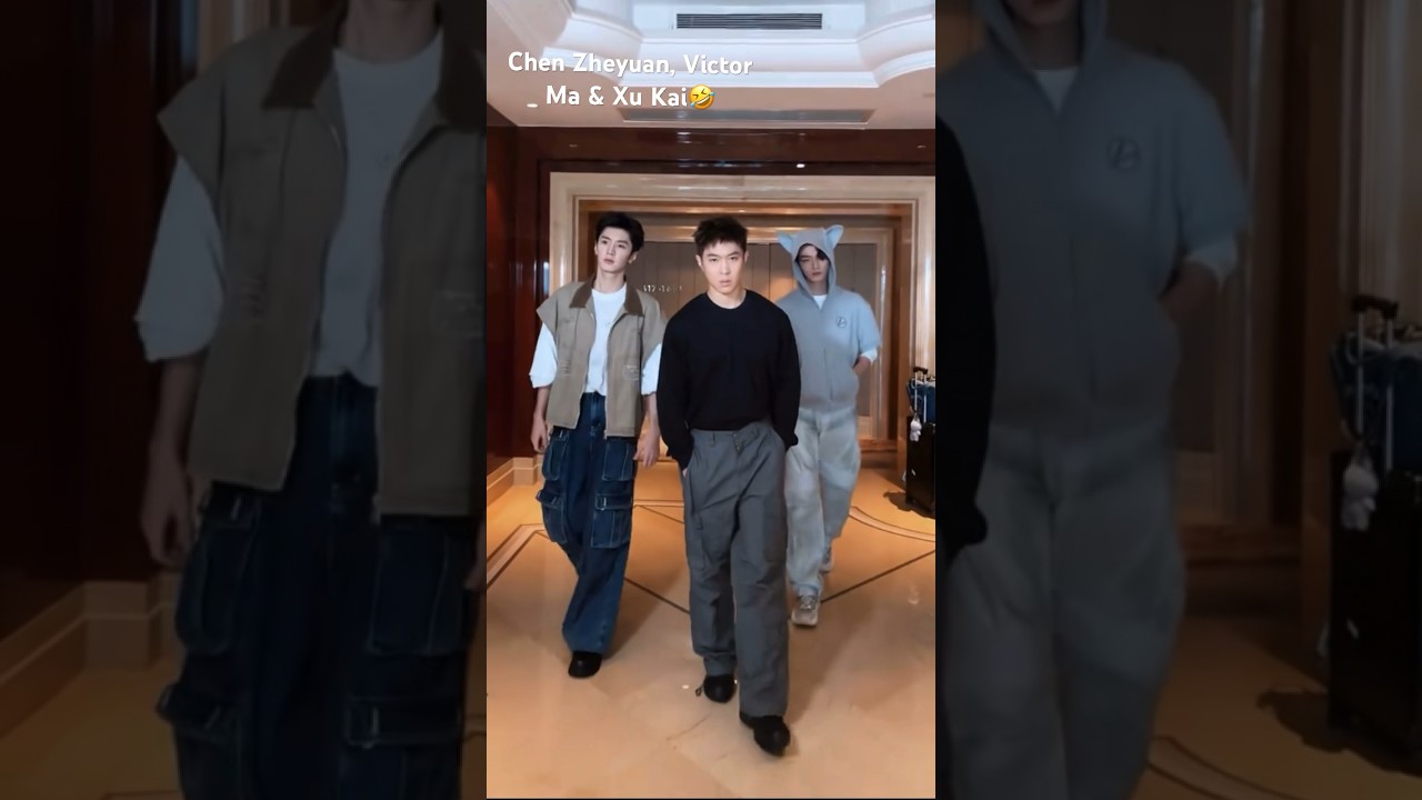 Hilarious Moments with Chen Zheyuan, Victor Ma & Xu Kai π | Viral Shorts