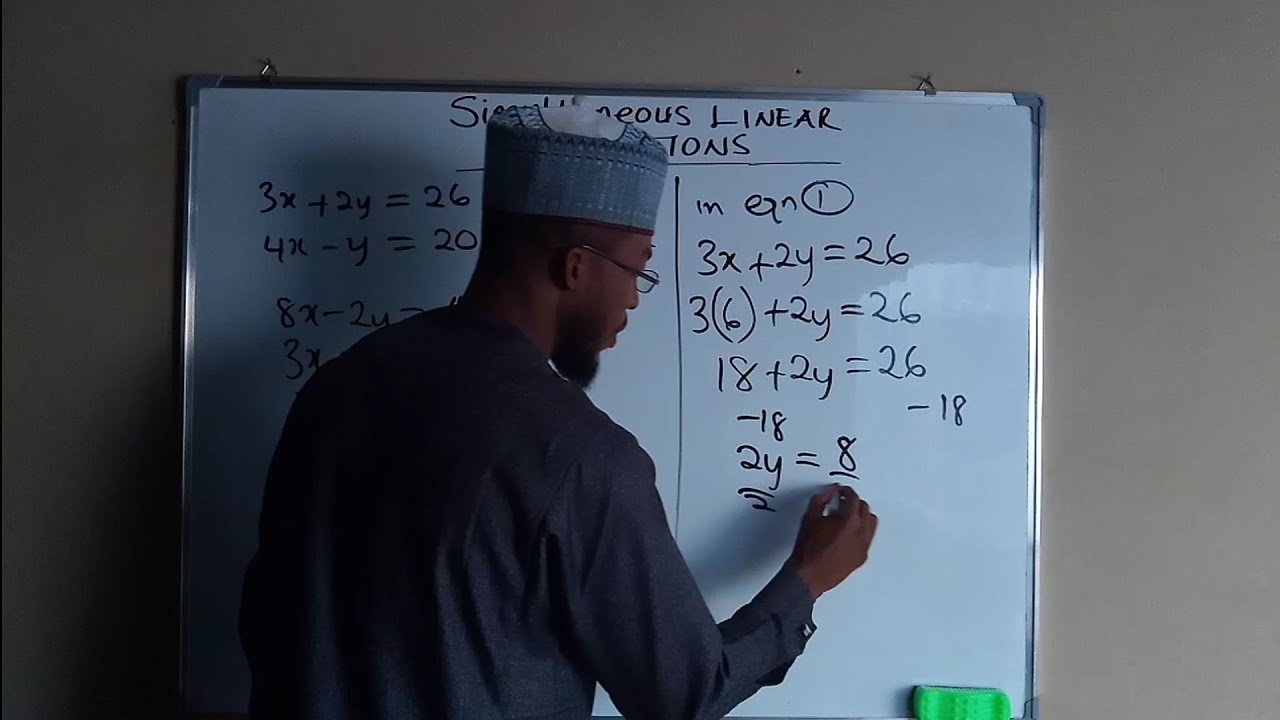 Solving Simultaneous Linear Equations with Elimination โ๏ธ