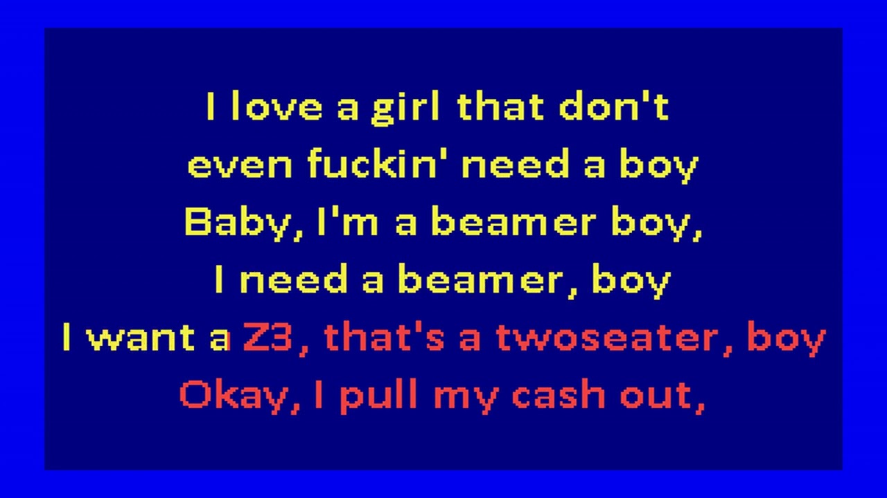 Lil Peep - Beamer Boy Karaoke π€