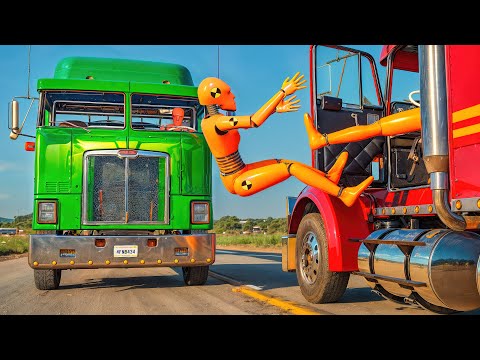 Truck and Car Crashes #13 [BeamNG.Drive]