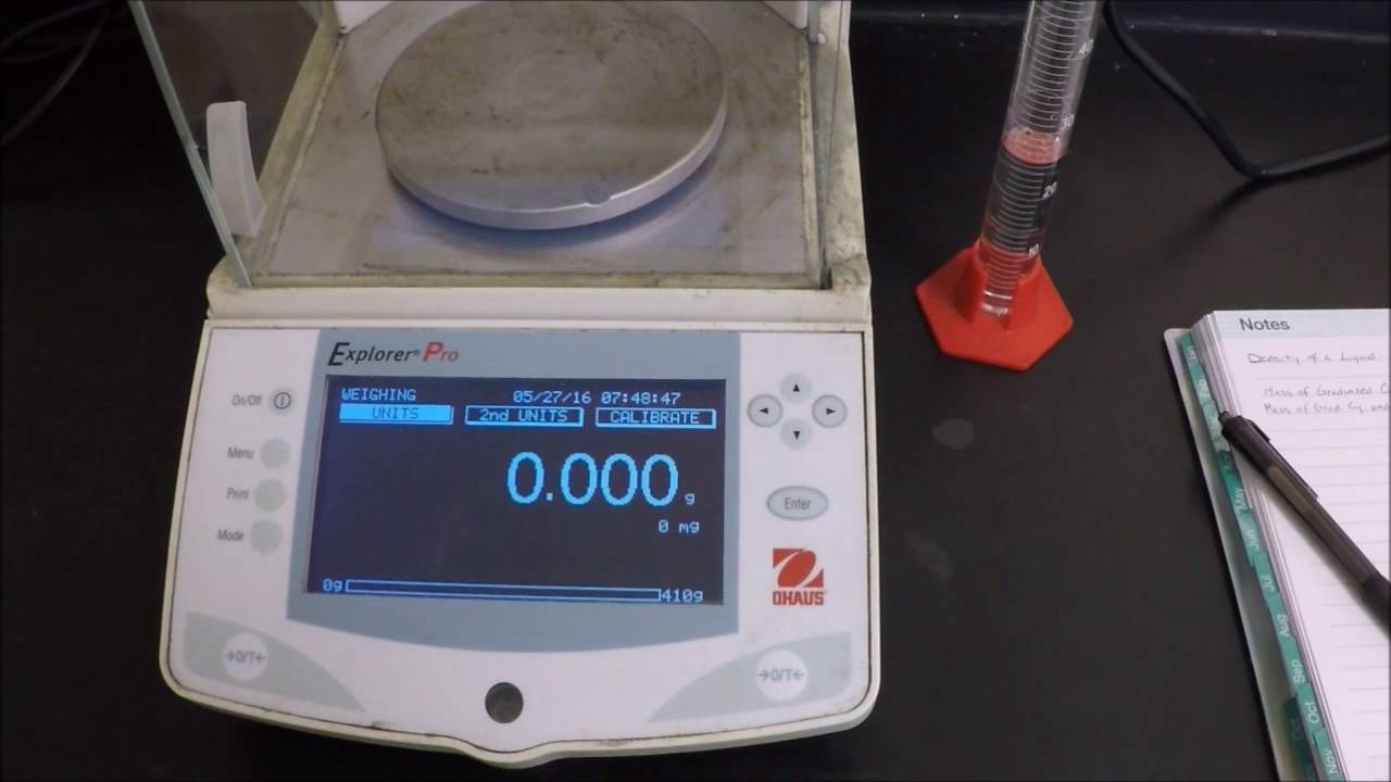 How to Measure Liquid Density