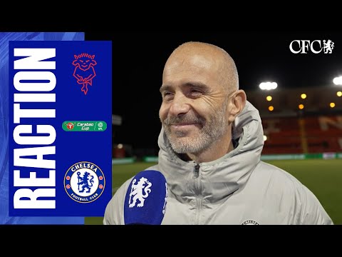MARESCA reacts post-Lincoln | Lincoln 1-2 Chelsea | Carabao Cup 2025/26