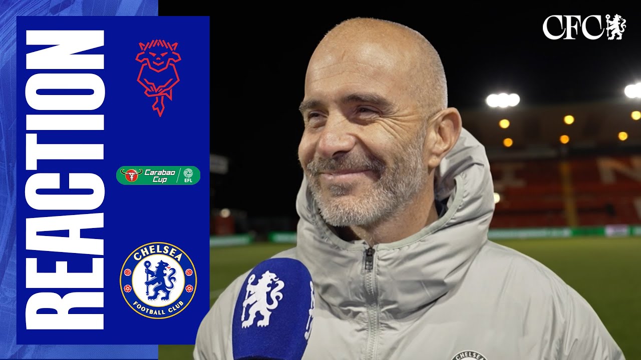 Maresca's Reaction to Chelsea's Exciting 2-1 Win Over Lincoln in Carabao Cup ⚽