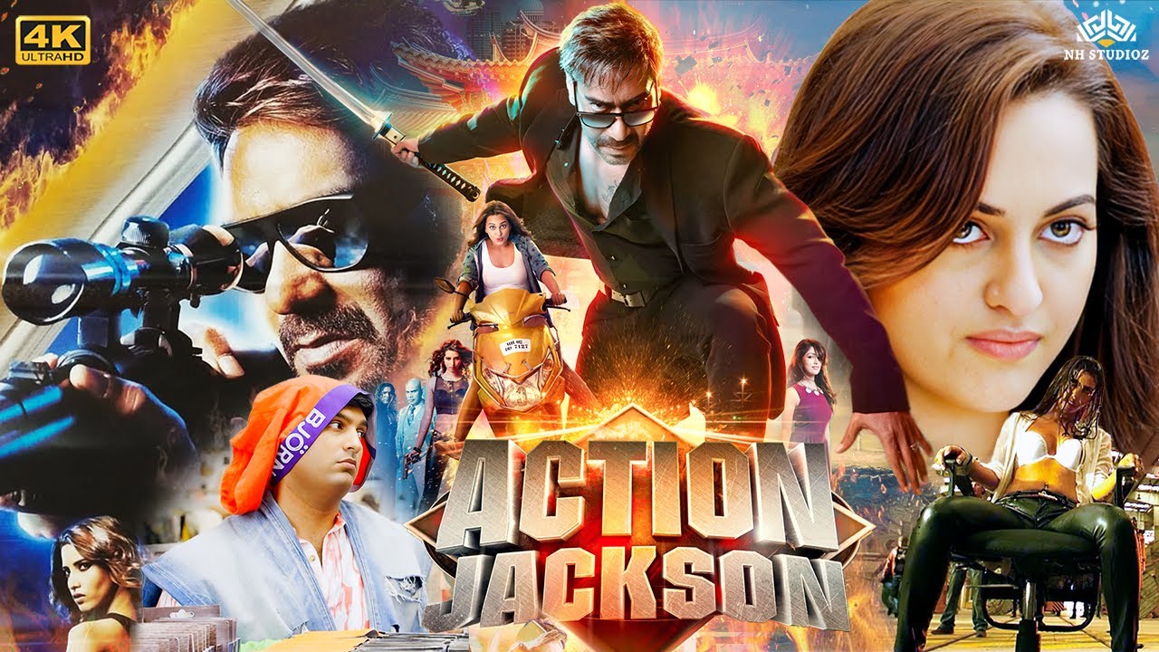 Action Jackson: Hindi Action Blockbuster 🔥