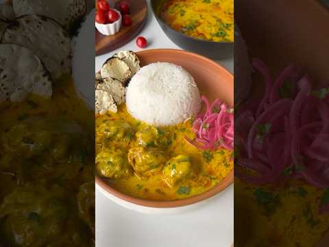 Warm, tangy & Comforting Kadhi Chawal Recipe | kadhi Pakode | Palak pyaaz kadhi | comfort food