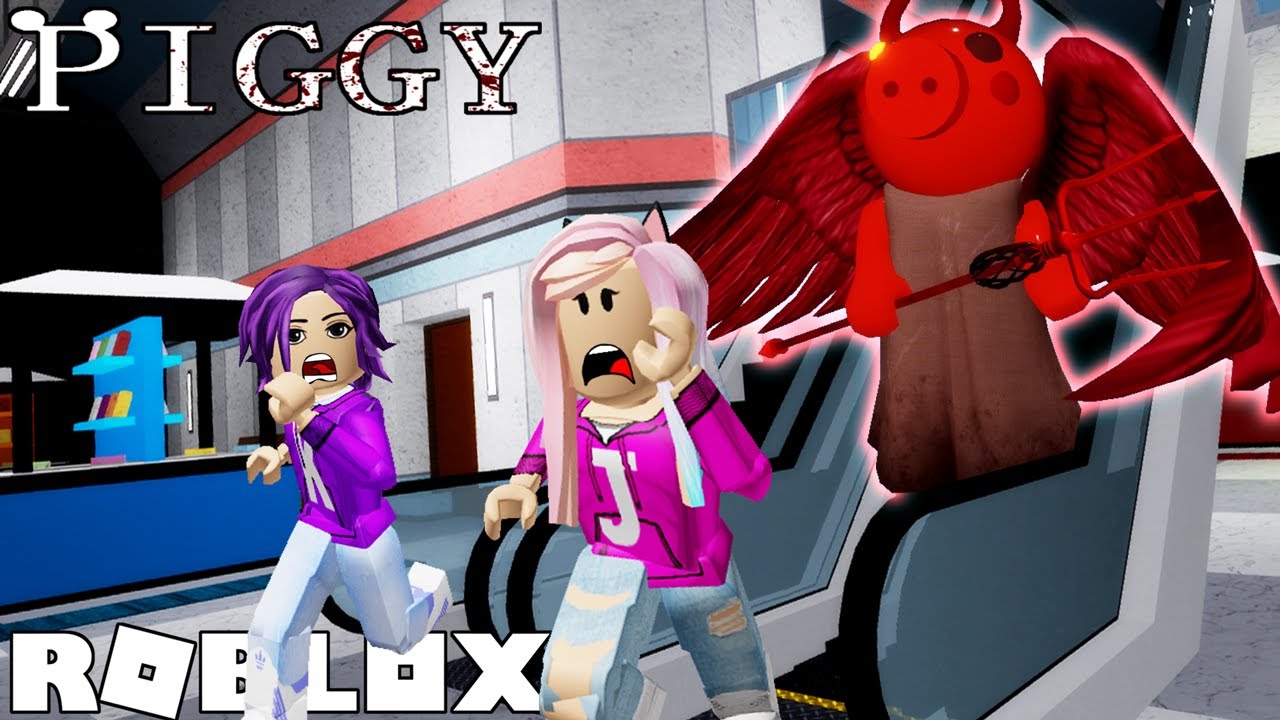 Escape the Mall from Piggy 🐷 | Roblox Chapter 10