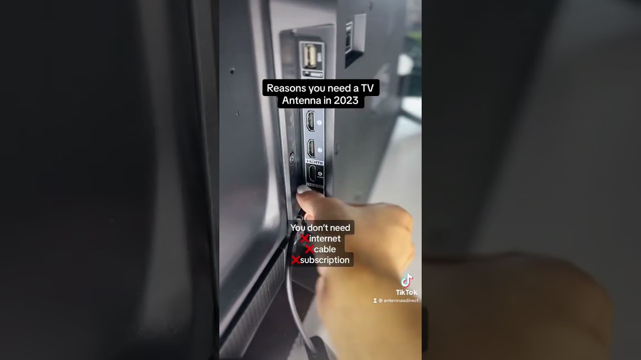 Top Reasons to Get a TV Antenna in 2023 📺