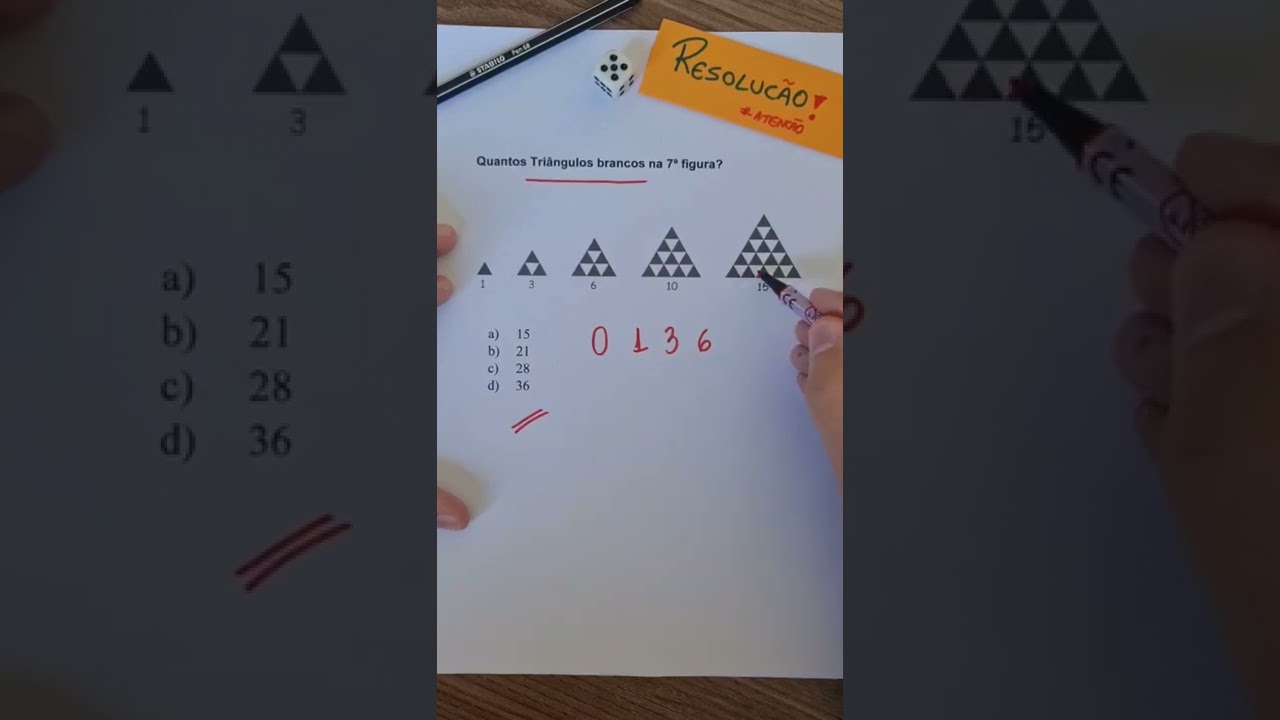 Solução do Desafio de Matemática