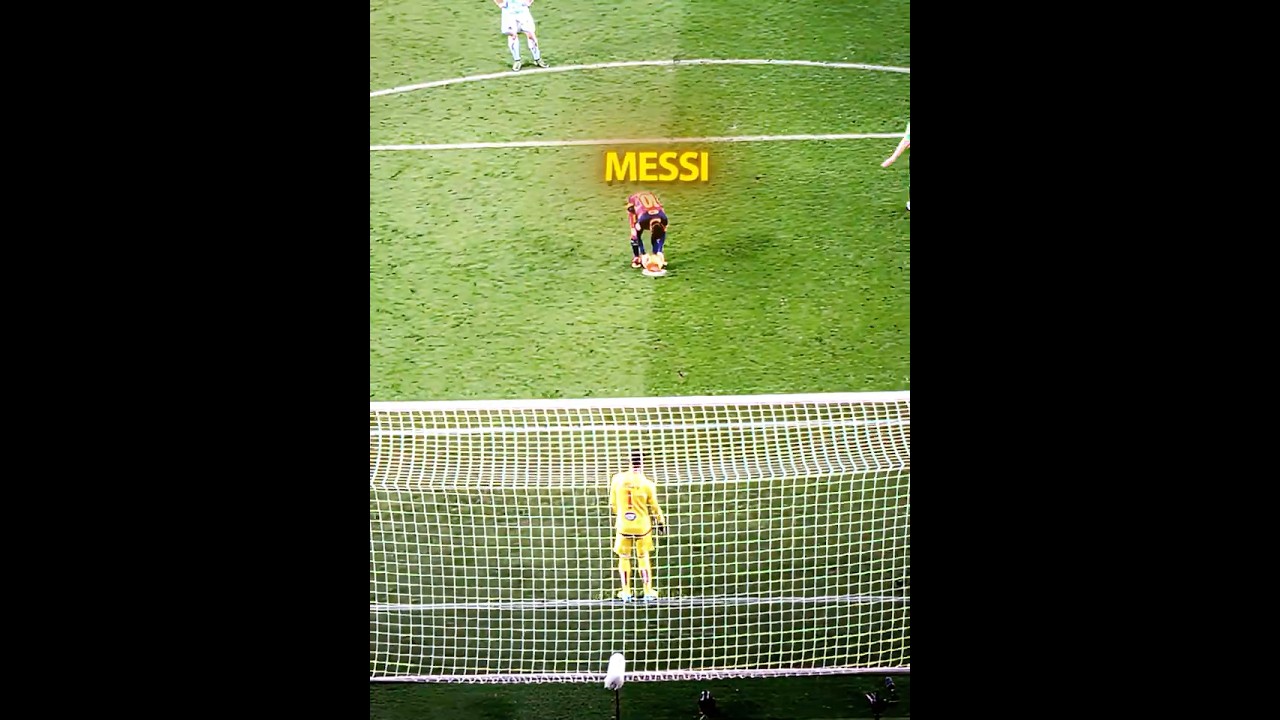 Messi's Rare Penalty Goal ⚽