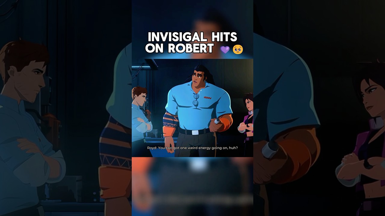 InvisiGirl Flirts with Robert! 💜 | Exciting Dispatch Short