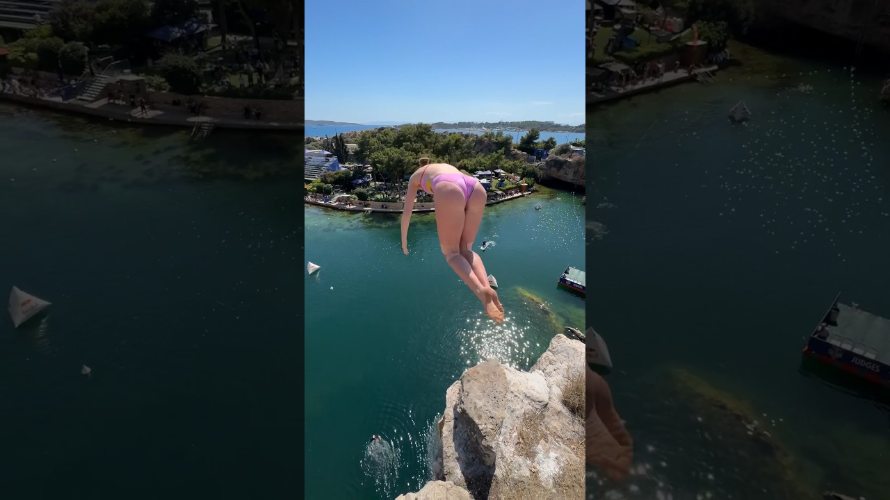 Cliff Diving in Greece 🇬🇷