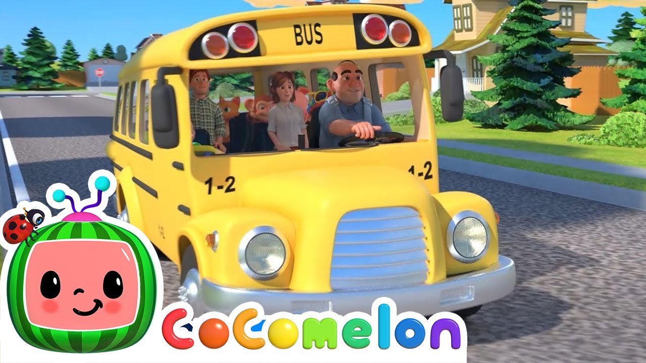 Kids Karaoke: The Wheels on the Bus Go Round and Round 🚍 | Fun Nursery Rhyme for Kids