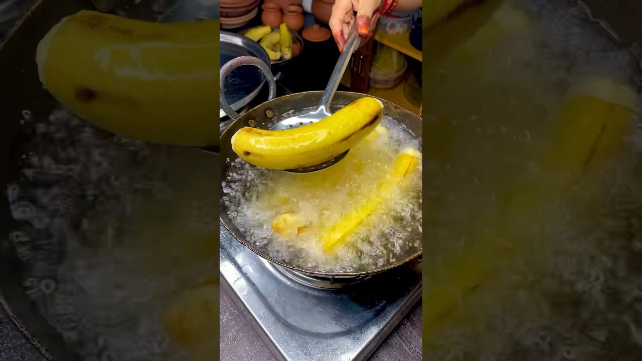 Crispy Banana Bonda 🤤 #Shorts