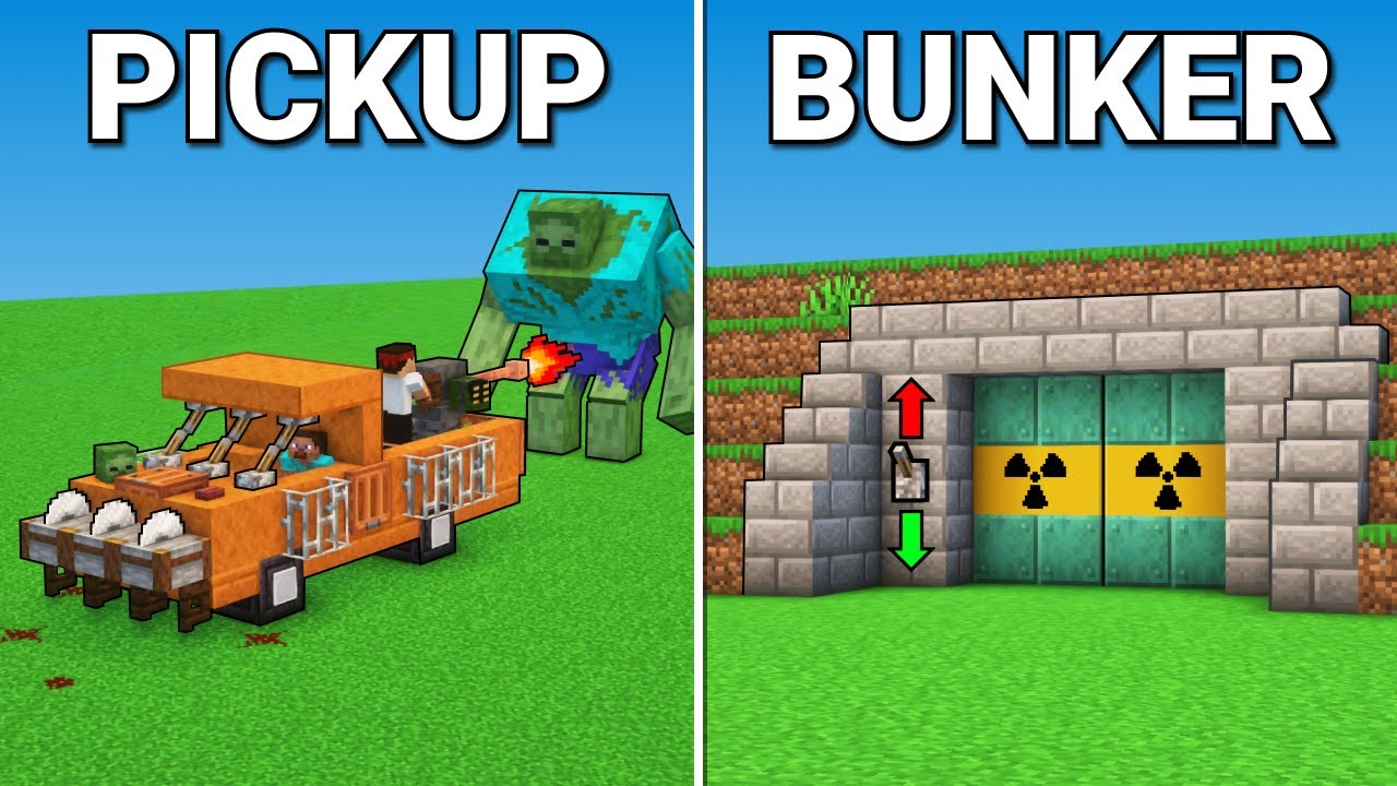 15+ Apocalypse Build Hacks in Minecraft 🏚️