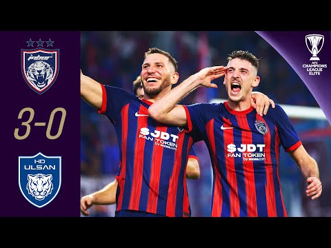 JDT secure 2nd win | Johor (MAS) - Ulsan HD (KOR) | Highlights | AFC Champions League Elite™