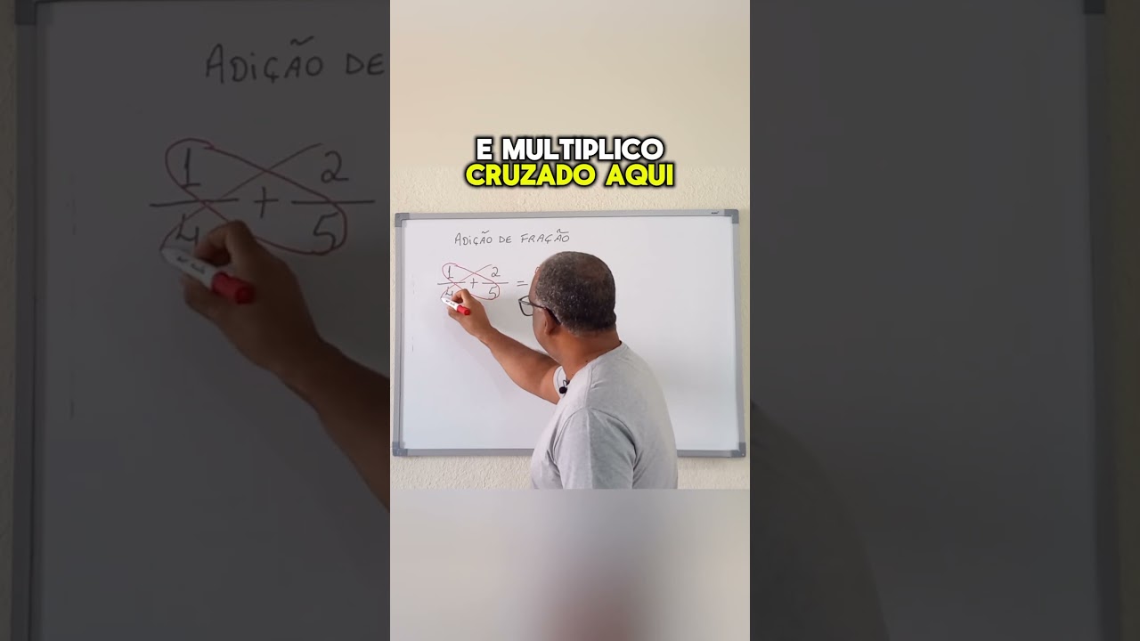 Soma de Frações Rápida e Fácil para o ENEM e Concursos ✨