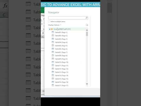 Convert Multiple Pdf Pages into One Excel Sheet in Proper Format Within Minutes