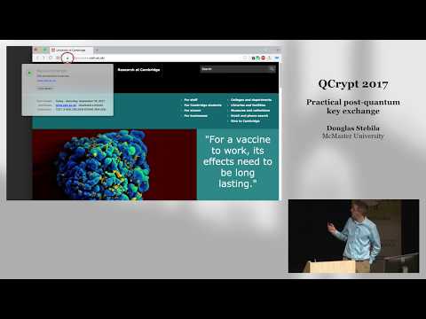 QCrypt2017 Mo11 Practical post quantum key exchange