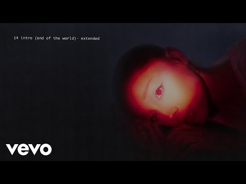 Ariana Grande - intro (end of the world) (extended) (lyric visualizer)