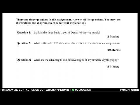 What are the advantages and disadvantages of asymmetric cryptography? #MSCIS