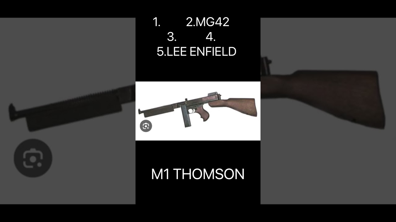 WW2 Gun Rankings Revealed π«
