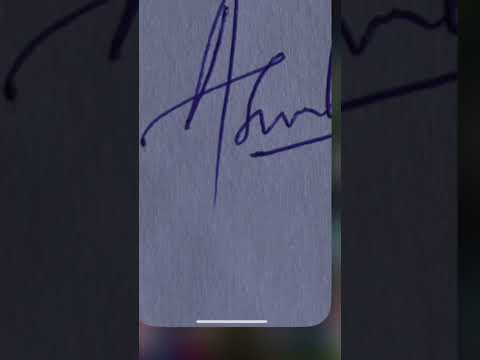 Add signature to your documents in 10 seconds on iPhone