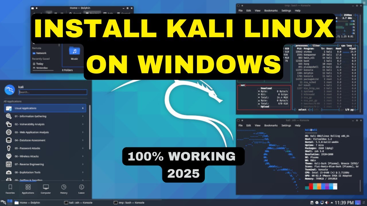 Complete Guide to Installing Kali Linux on Windows 10 in 2025