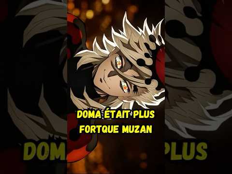 Doma était plus fort que Muzan dans Demon Slayer #demonslayer #anime #manga #kny #kimetsunoyaiba