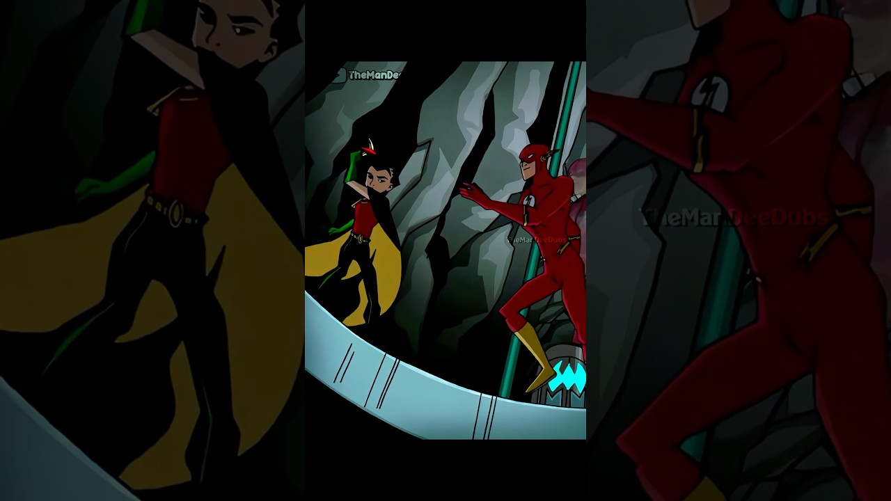 Robin Meets Flash & Green Lantern for the First Time ⚡