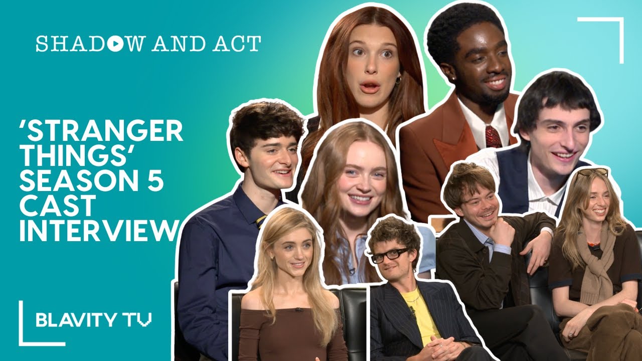 Stranger Things S5 Cast Interview with Millie & More 🎬