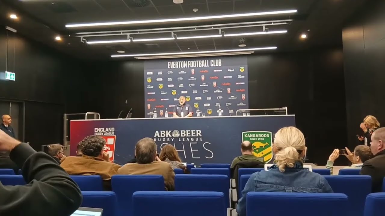 England Coach Shaun Wane Reacts to Ashes Game 2 Loss 🏉 | Post-Game Press Conference