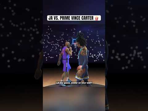 Ja Morant & Vince Carter go 1v1 👀