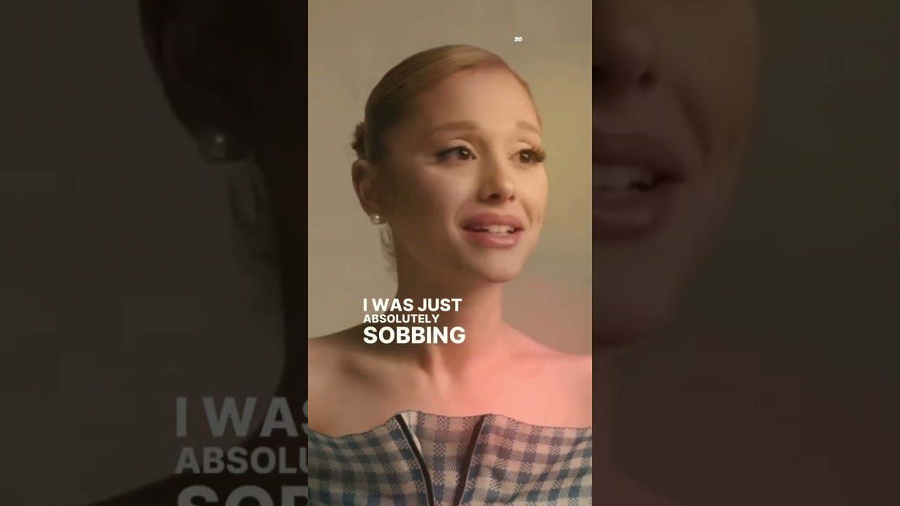 Ariana Grande's Emotional Reaction to Oscar Nomination