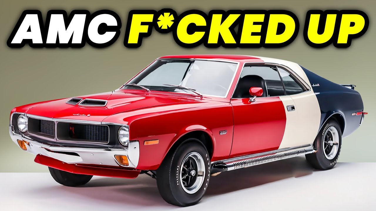 7 Top & Flop AMC Muscle Cars of the 1970s 🚗