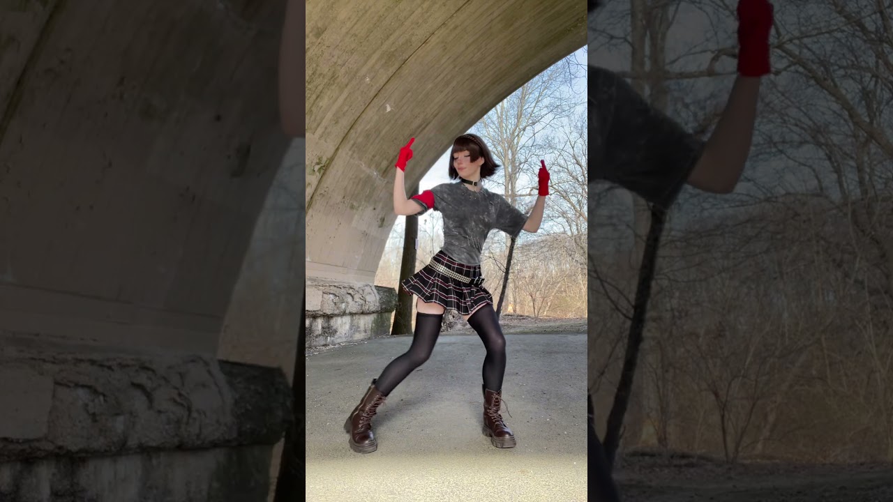 Celebi & Makoto Niijima in Stunning Dancing Star Night Persona Outfits ✨