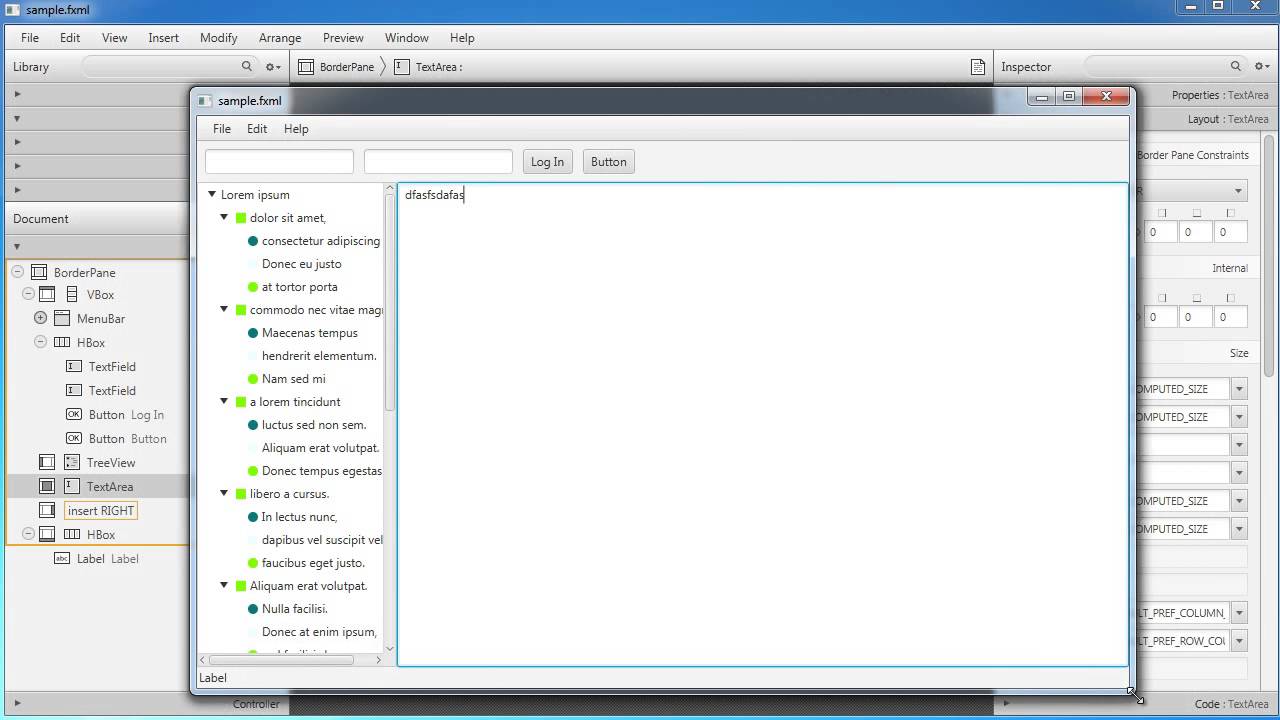 JavaFX GUI Tutorial: Working with Scene Builder