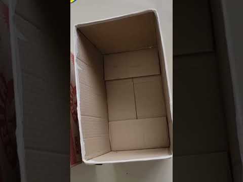 Clothes organization idea using Cardboard Boxes | DIY Shelf devider #organizer #shortvideo