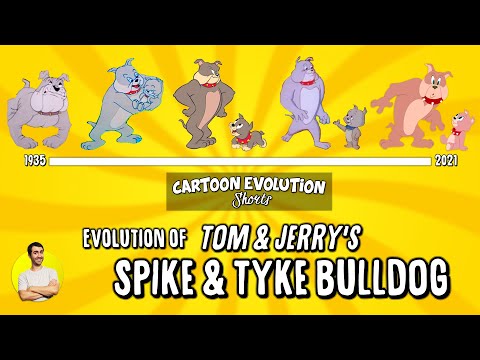 Evolution of TOM & JERRY'S SPIKE & TYKE - 79 Years Explained | CARTOON EVOLUTION